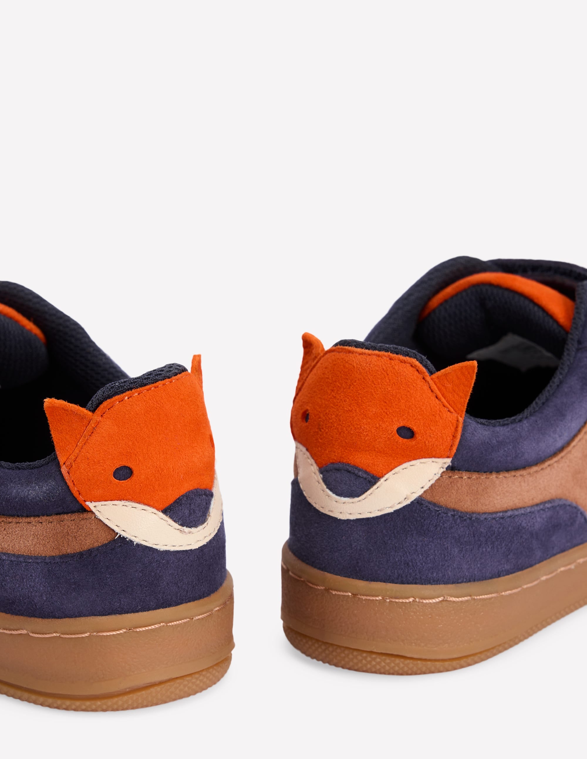 Colourblock Low Tops-Toffee Brown Fox - Image 1