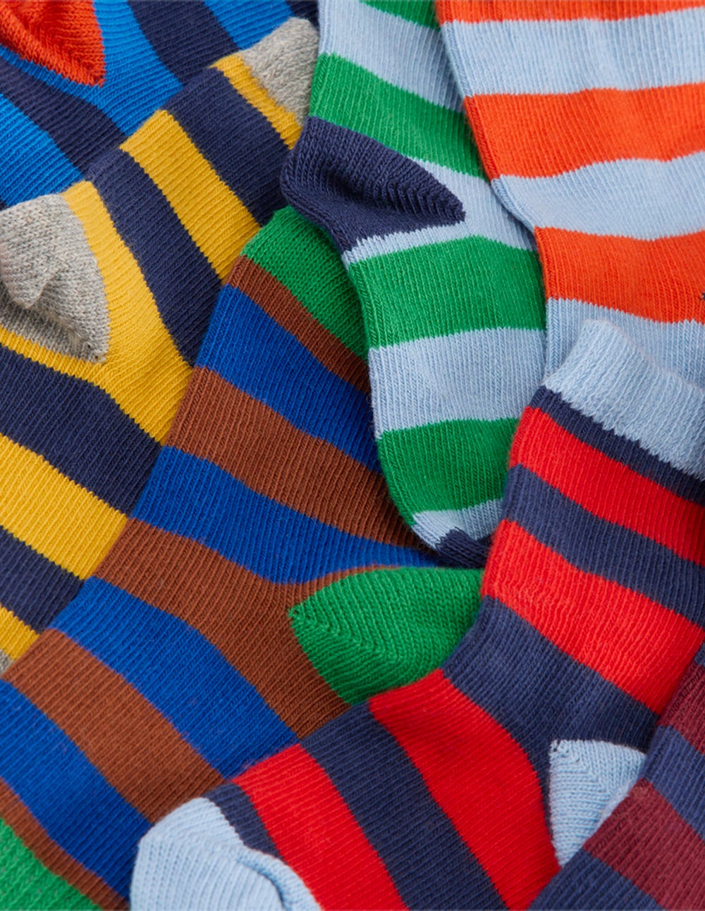 7-Pack Baby Socks-Multi Stripe - Image 2