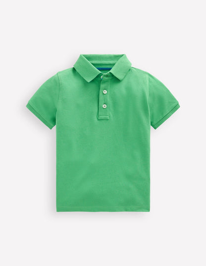 Piqué Polo Shirt-Aloe Green-1
