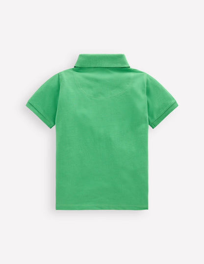 Piqué Polo Shirt-Aloe Green-2