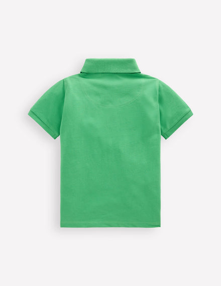 Piqué Polo Shirt-Aloe Green