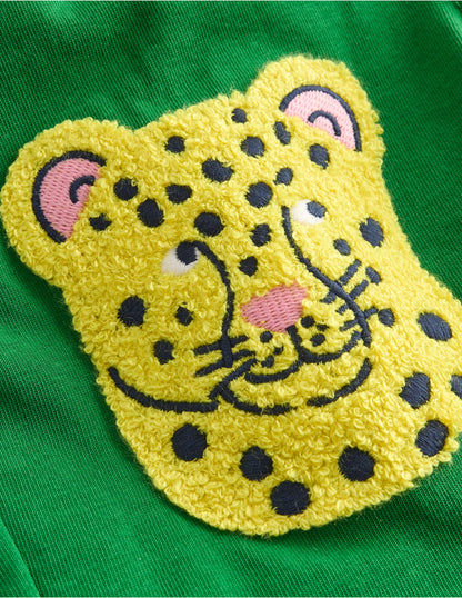 Jersey Baggies-Highland Green Jungle Animals-3
