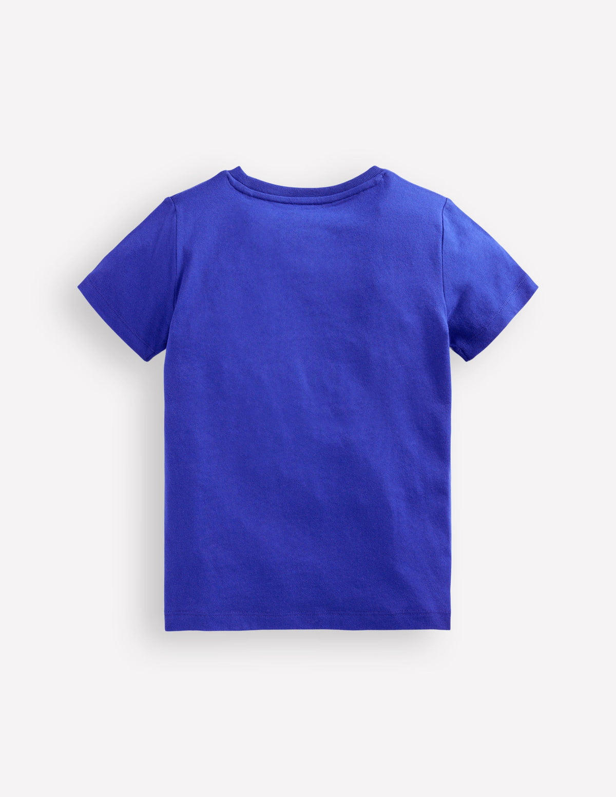 Short Sleeve Appliqué T-shirt-Bright Blue BBQ - Image 2