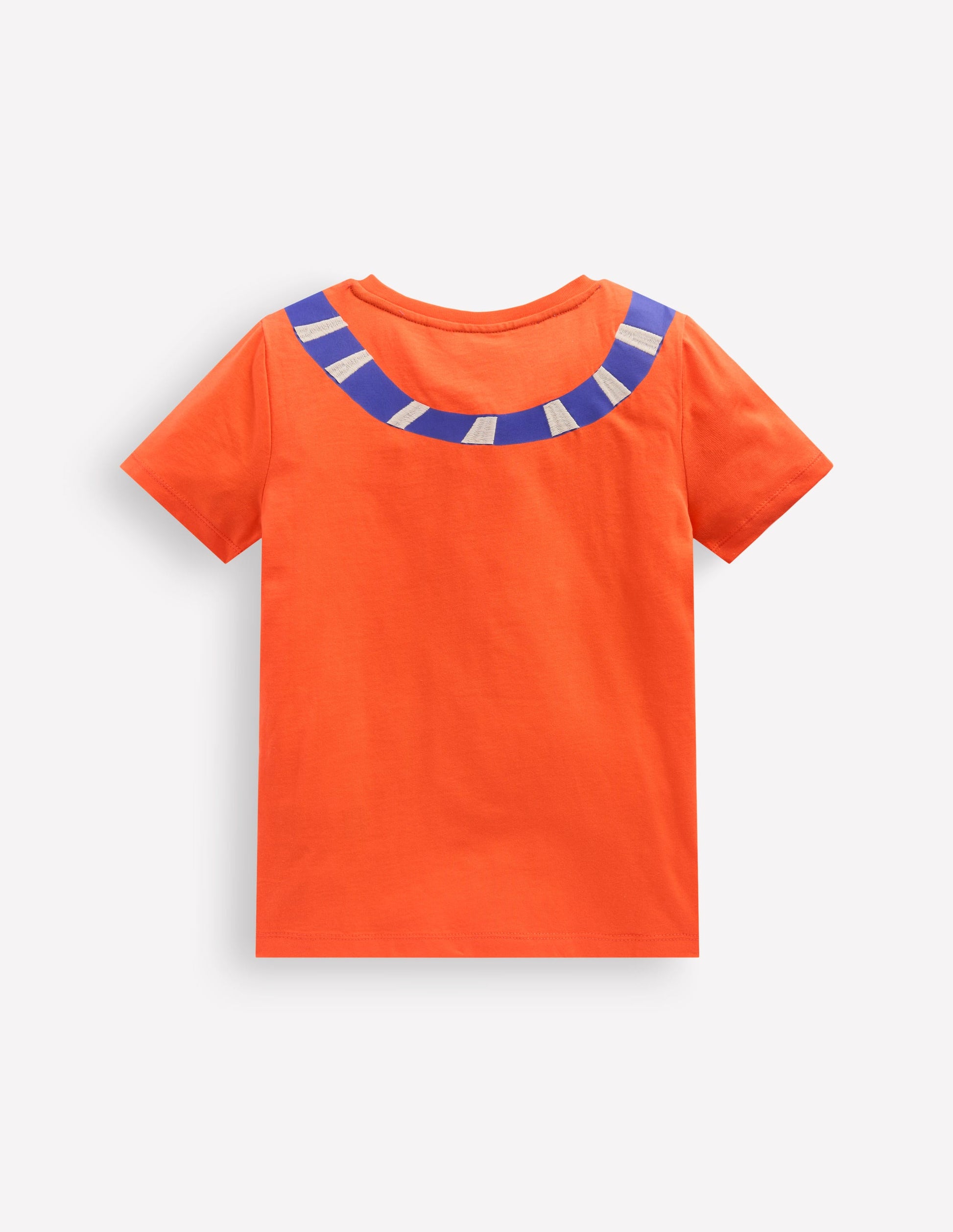 Fun Graphic T-shirt-Vermillion Orange Limur-3