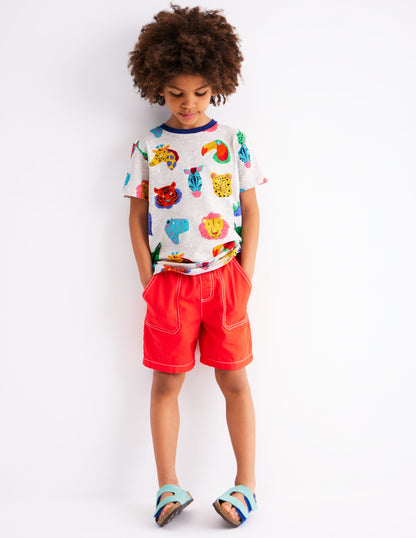 All-Over Printed T-Shirt-Coconut Milk Jungle-1