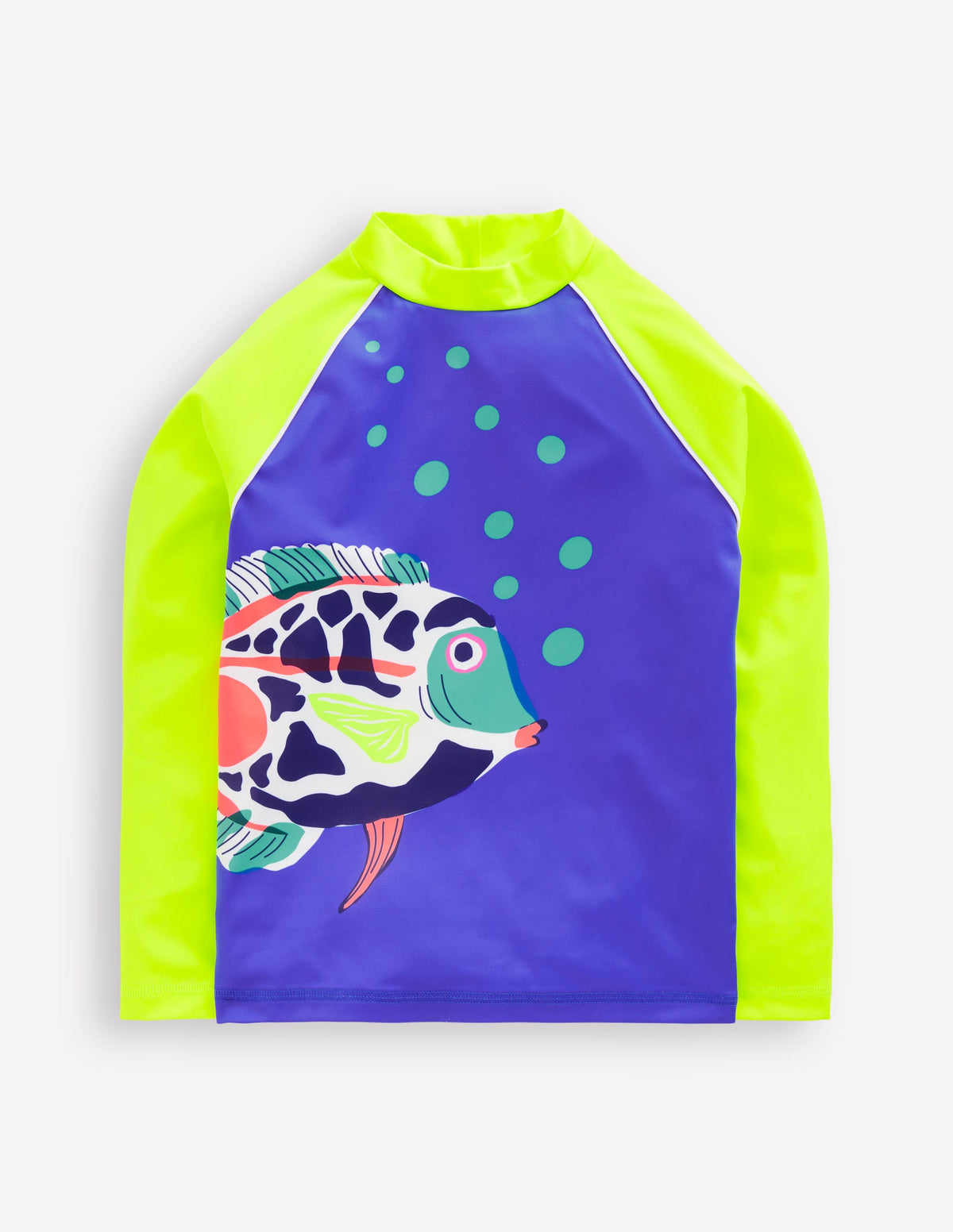 Logo Rash Vest-Blue Heron Fish - Image 1