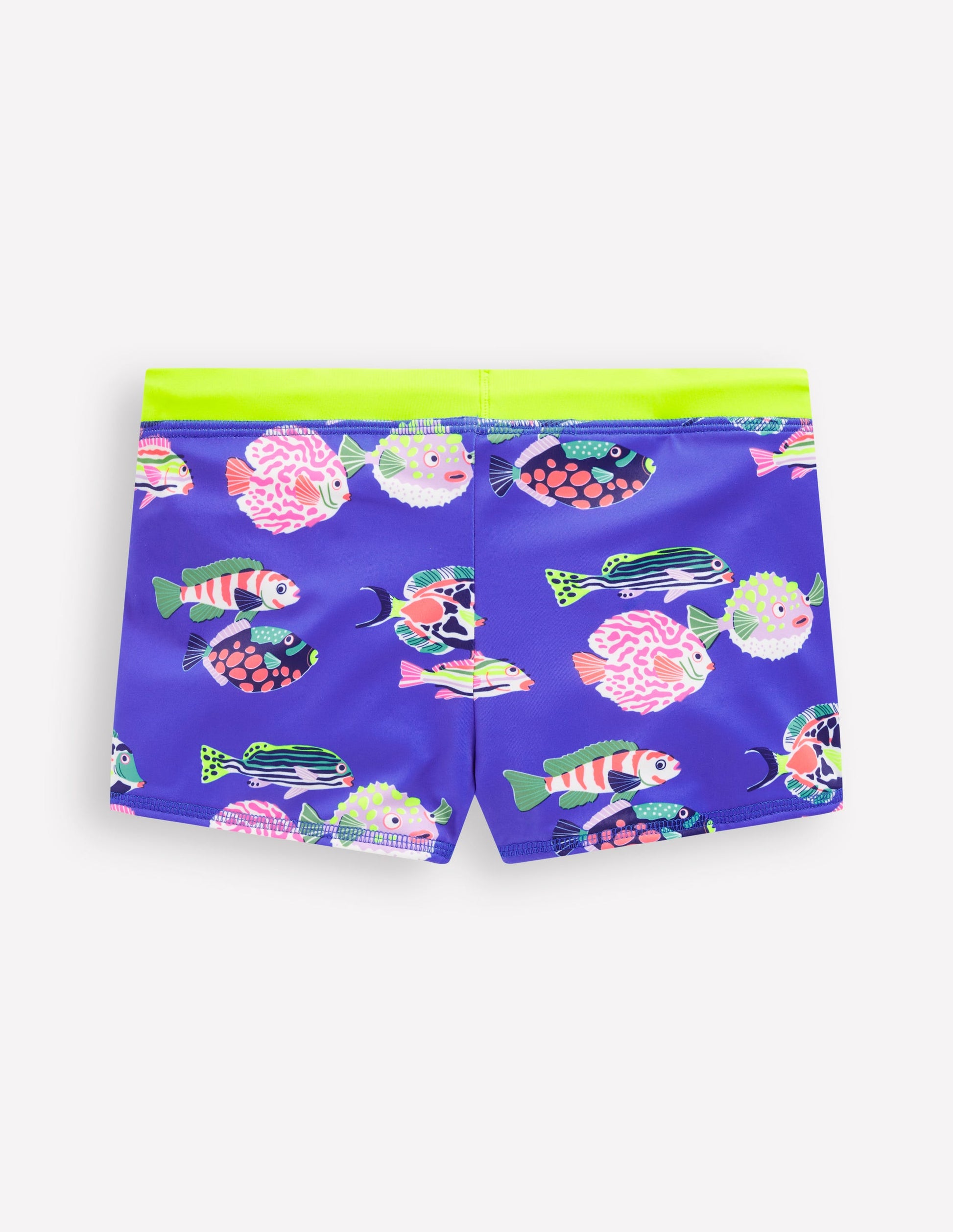 Swim Trunks-Blue Heron Fish-2