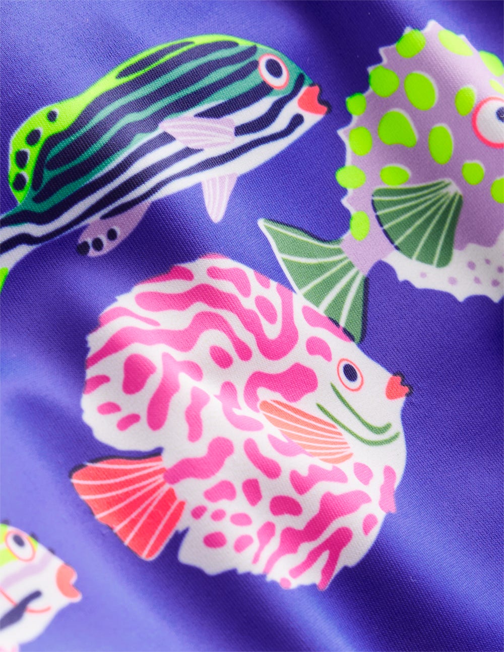 Swim Trunks-Blue Heron Fish-4