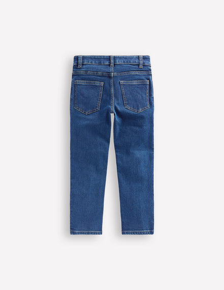 Adventure-flex Slim Jeans-Mid Vintage Denim