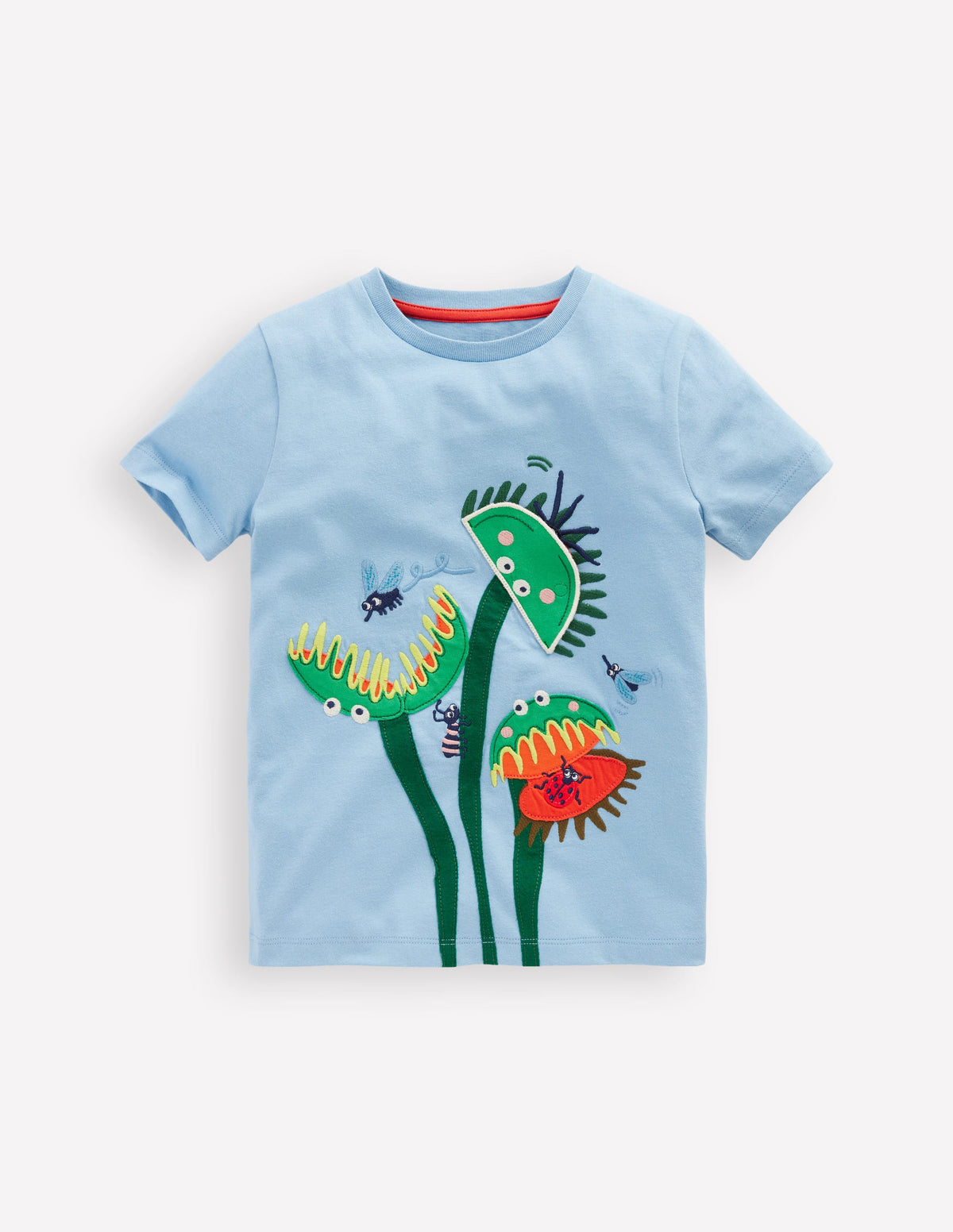 Lift-The-Flap T-shirt-Glacier Blue Fly Trap-1