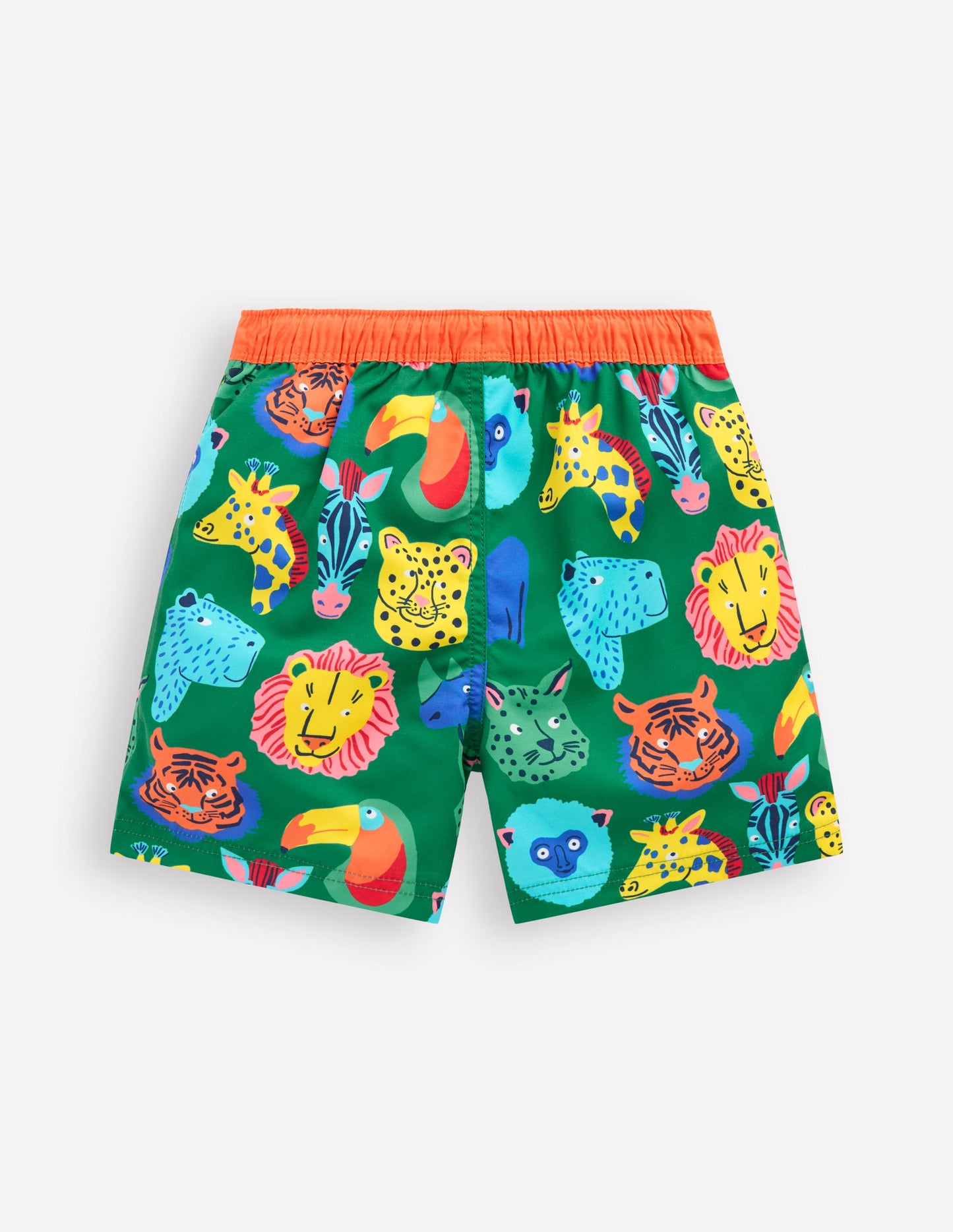 Swim Shorts-Multi Animal Faces