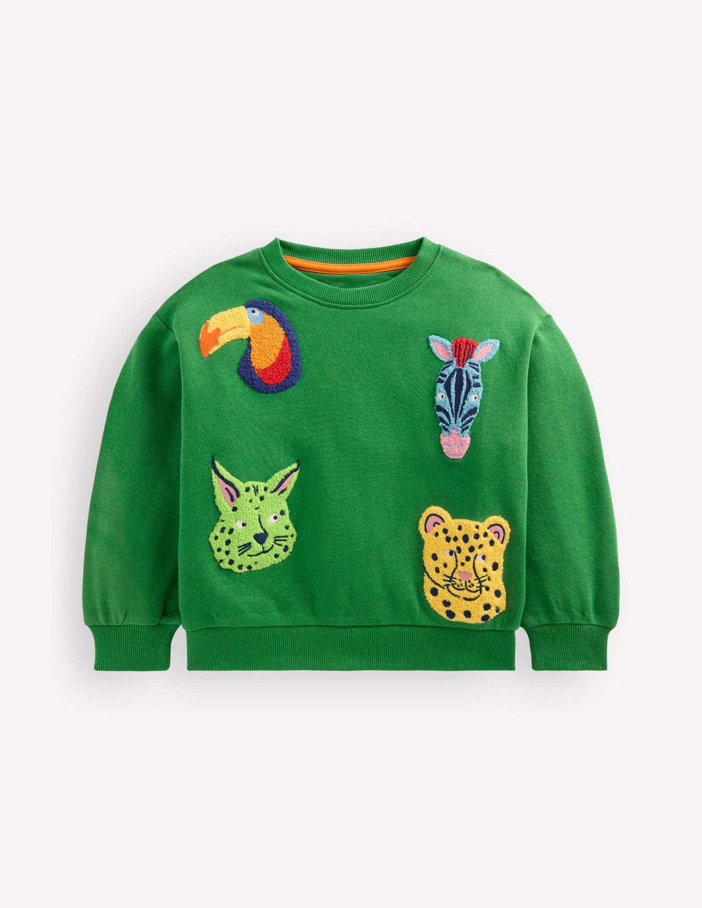 Fun Sweatshirt-Multi Animal Faces