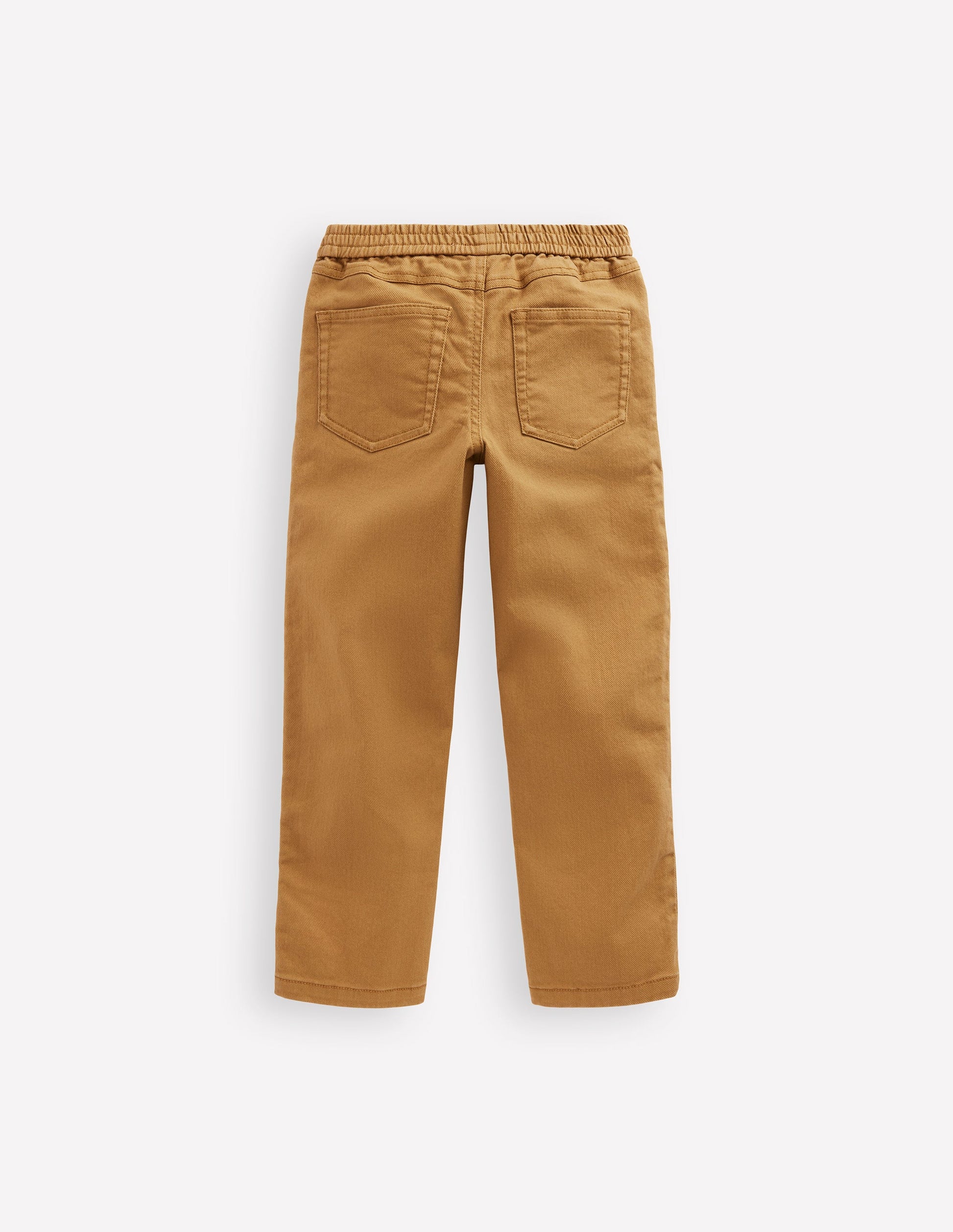 Pull-on Cotton Trouser-Stone Grey-2