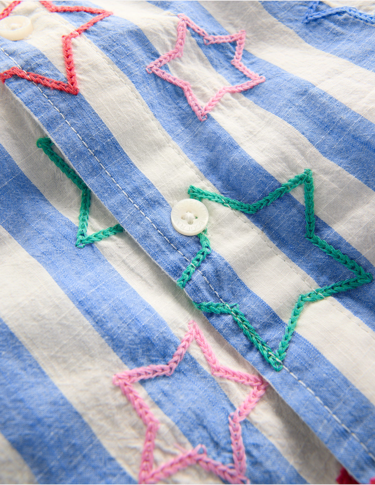 Fun Cotton Shirt-Starry Stripe - Image 7