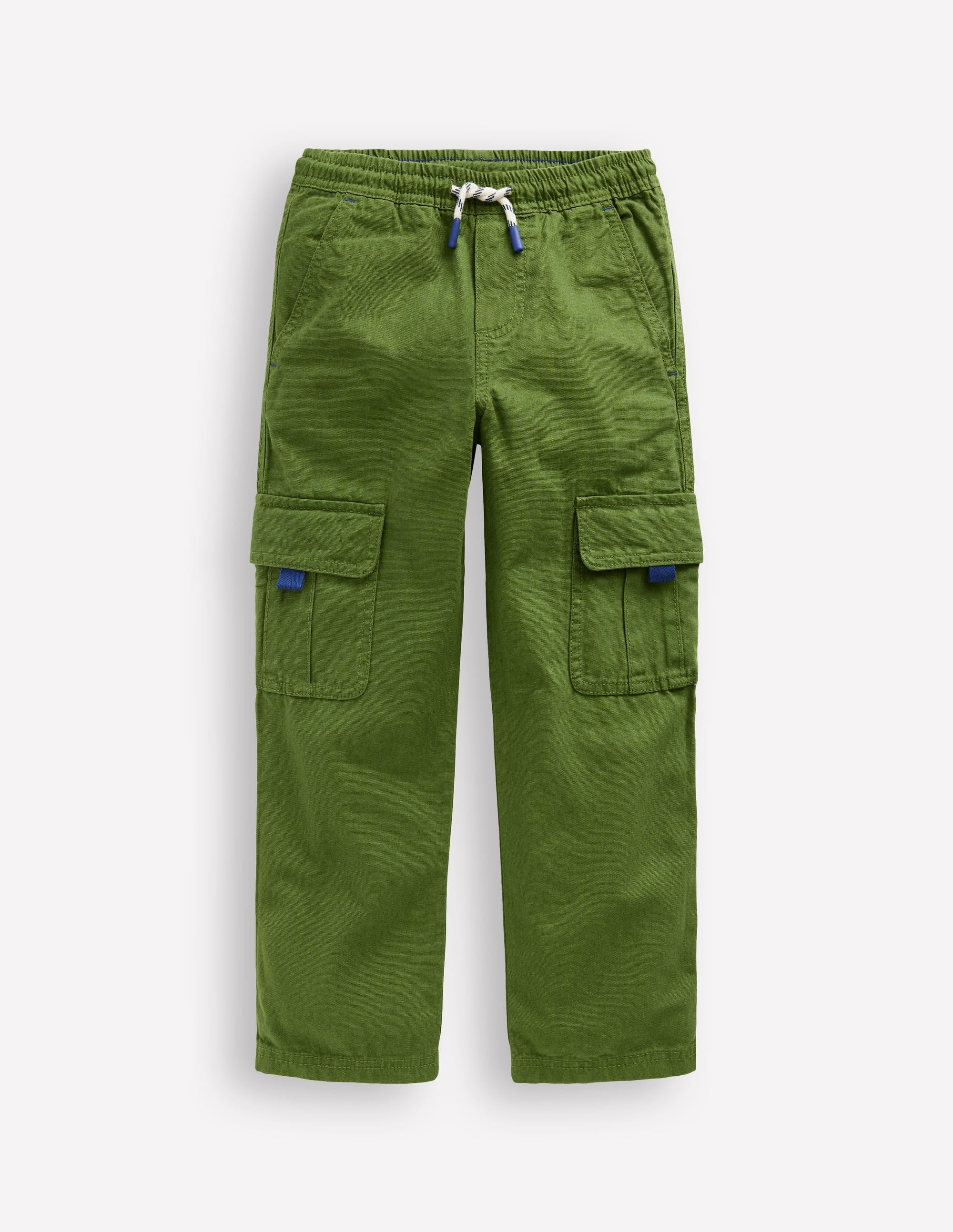 Everyday Cargo Trousers-Brocolli Green - Image 1