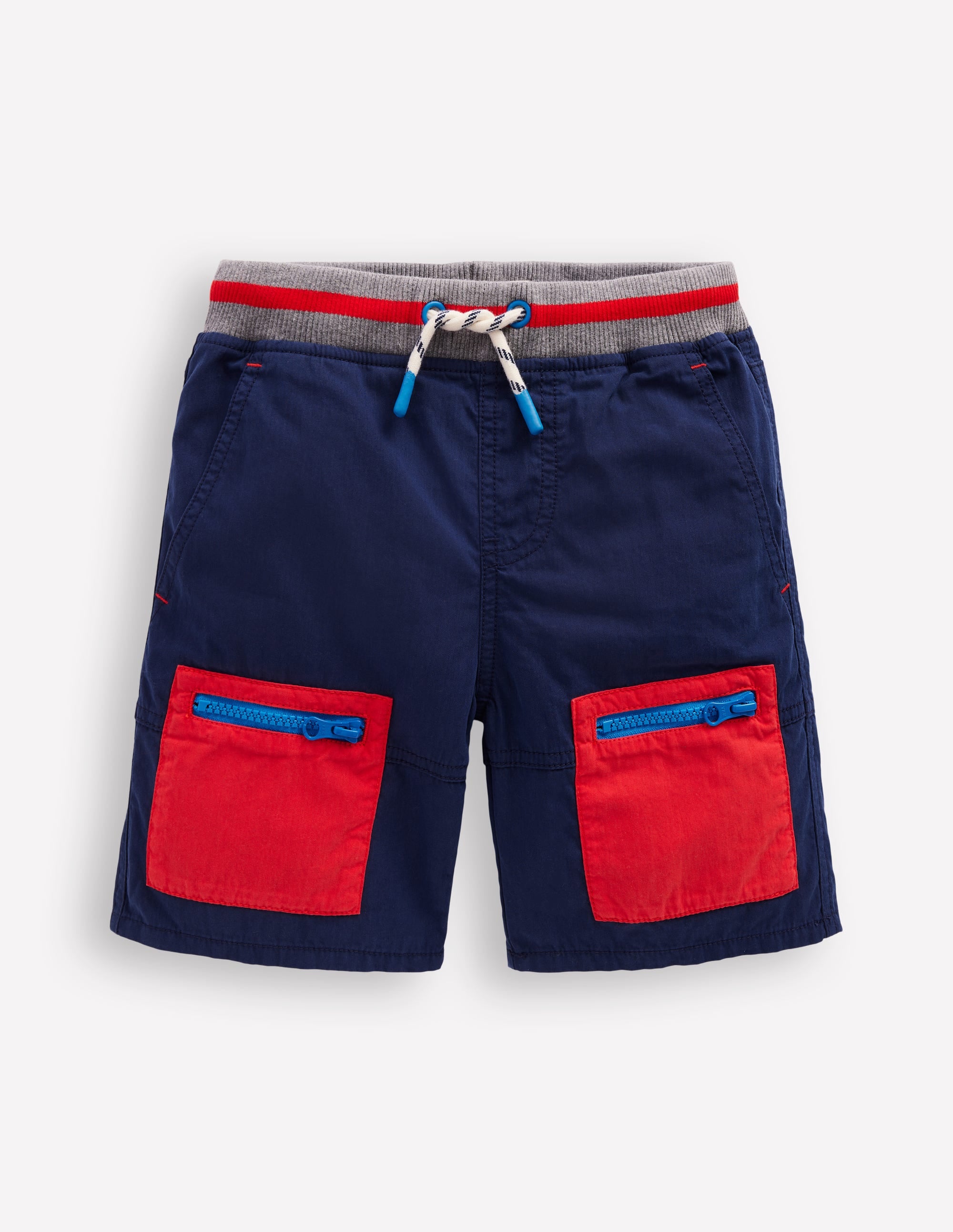 Adventure Shorts-College Navy - Image 1