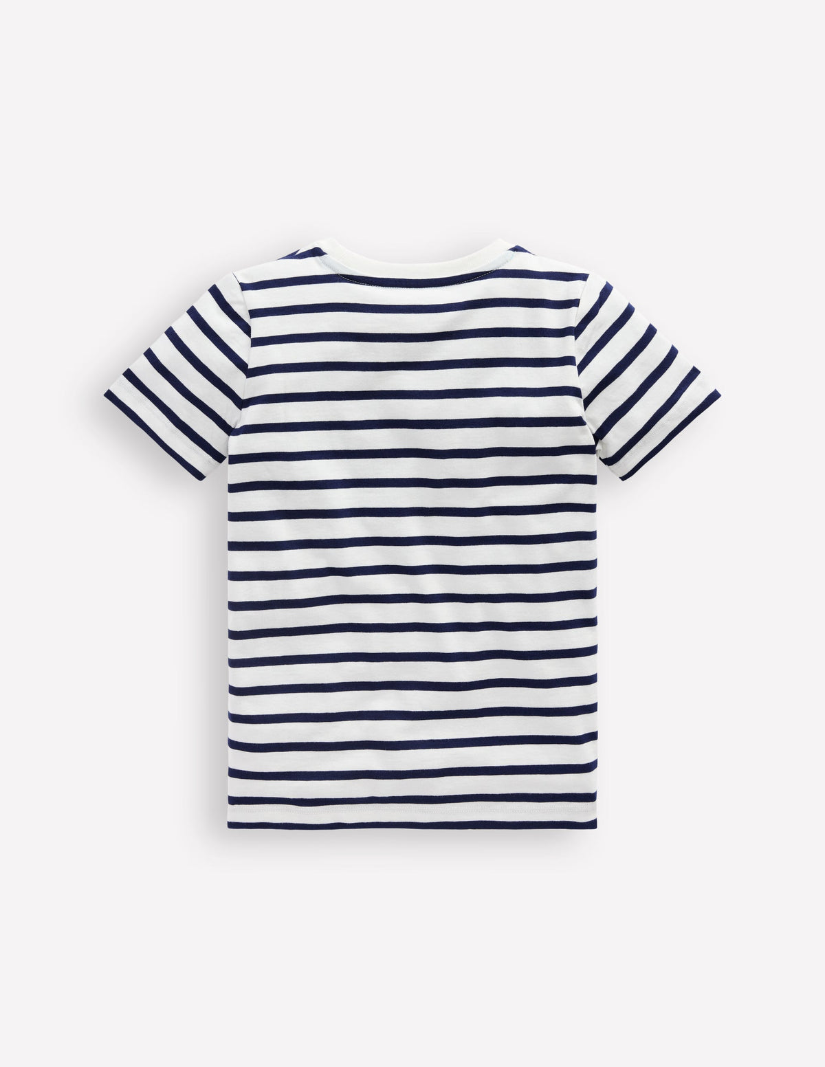 Short Sleeve Riso T-Shirt-Starboard Blue/ Ivory Space - Image 2