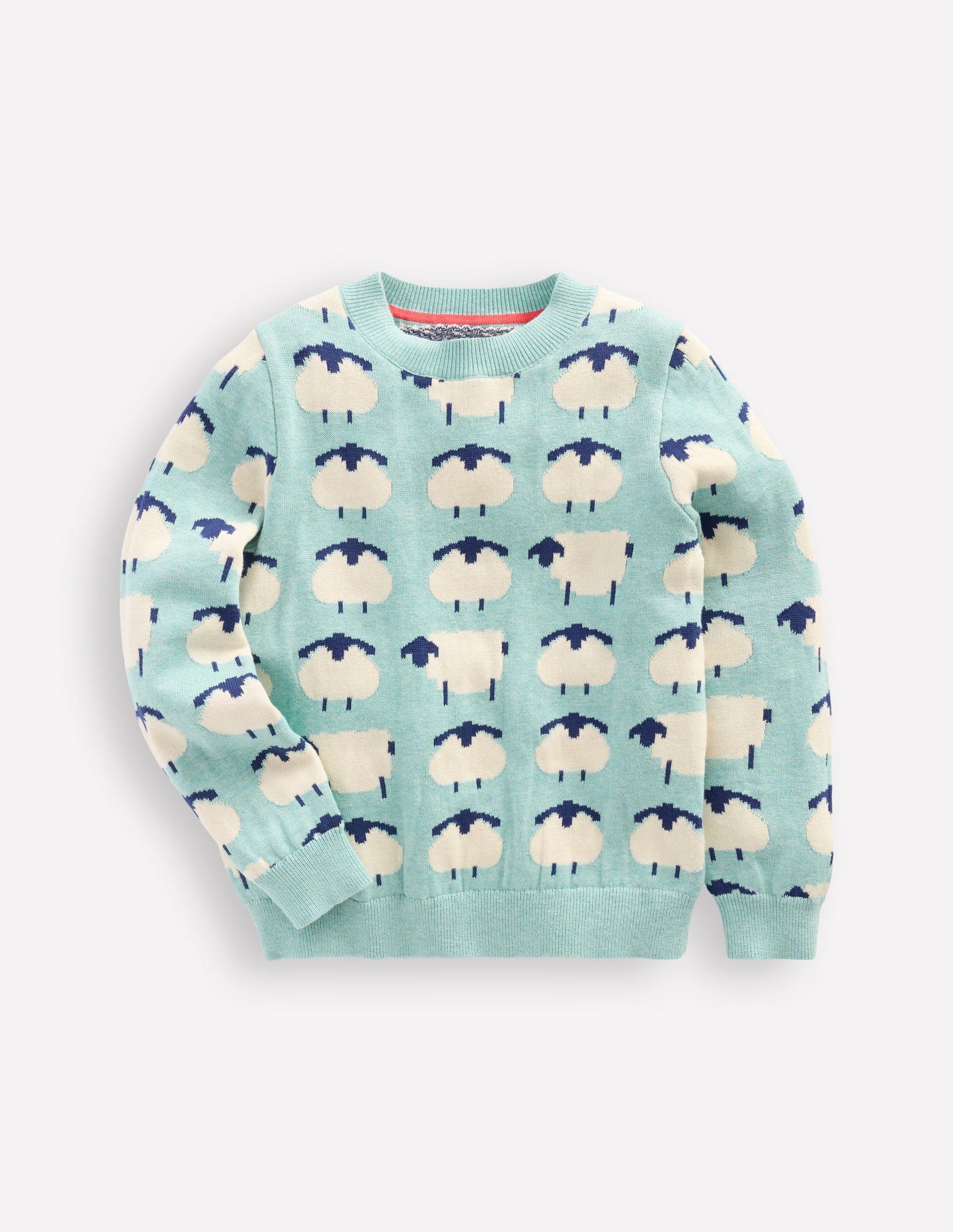 Novelty Jumper-Tourmaline Blue Sheep