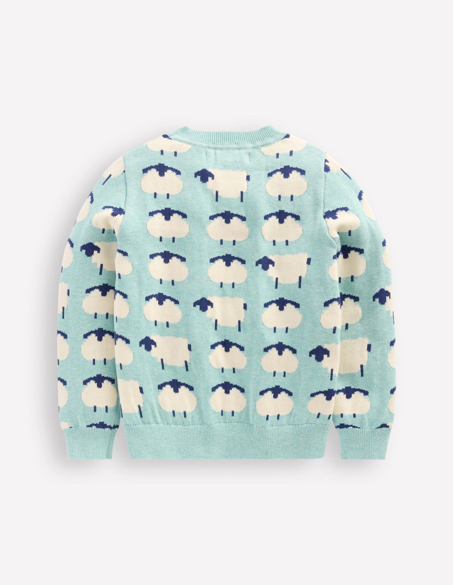 Novelty Jumper-Tourmaline Blue Sheep