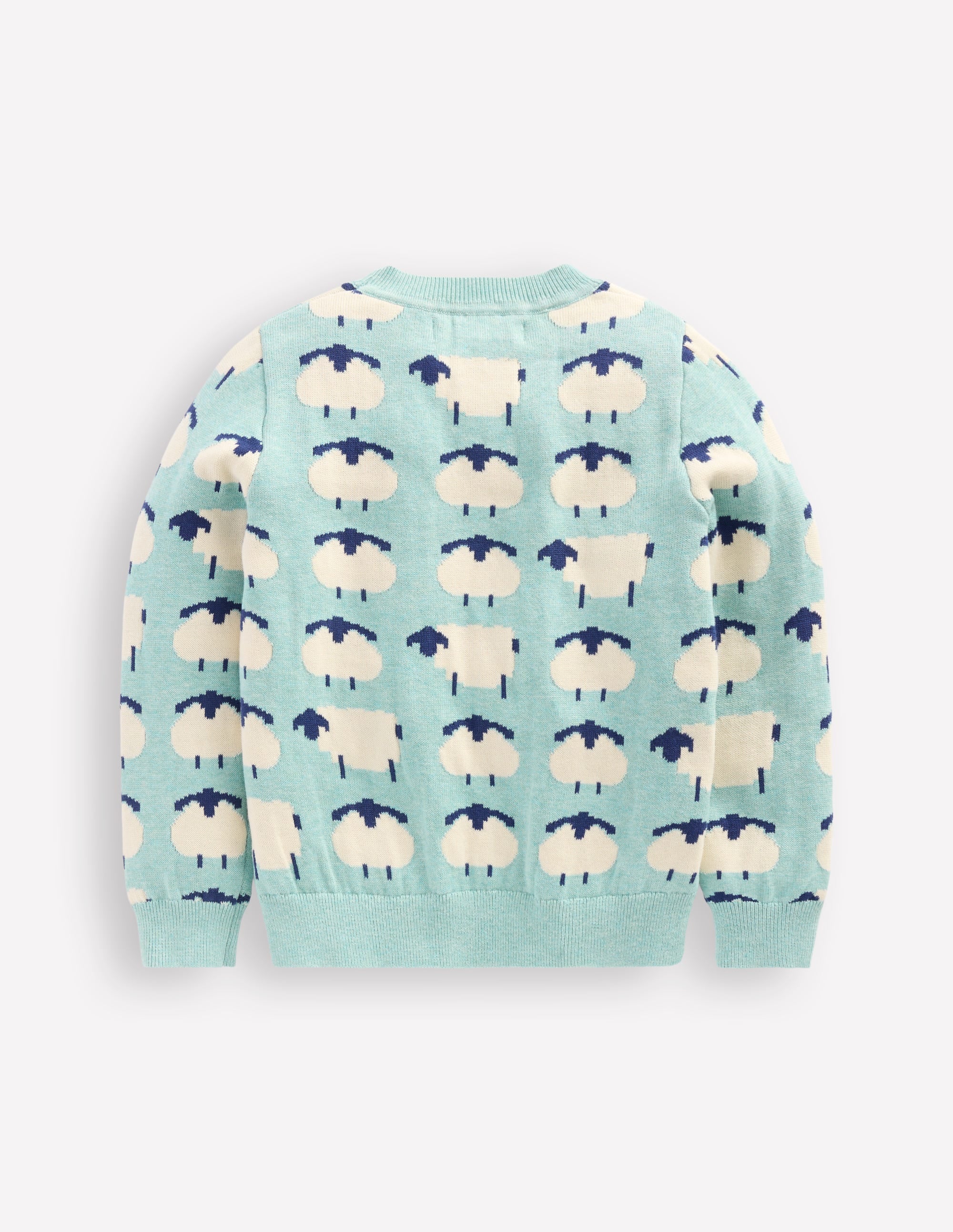 Novelty Jumper-Tourmaline Blue Sheep - Image 2