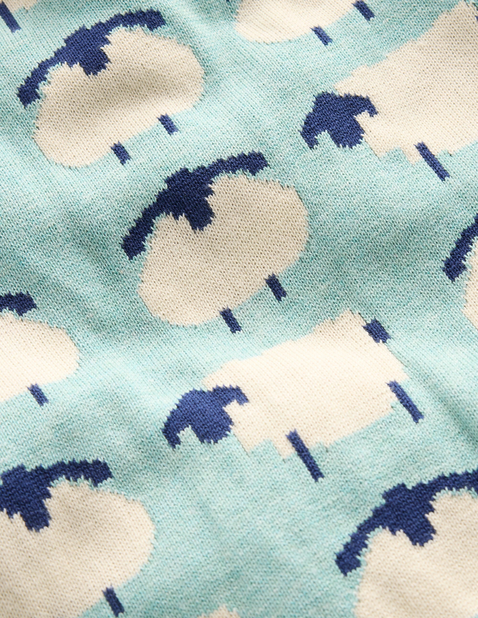 Novelty Jumper-Tourmaline Blue Sheep - Image 3