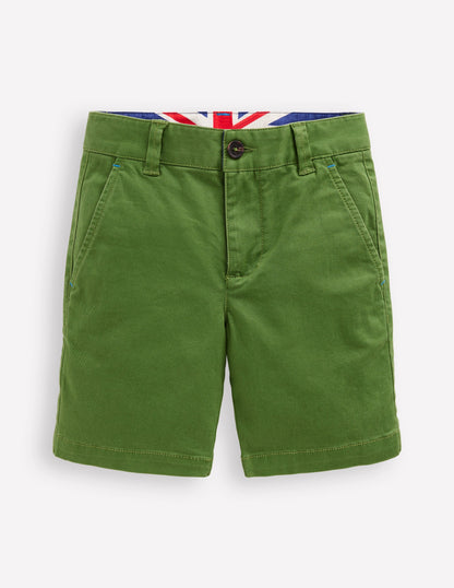 Classic Chino Shorts-Brocolli Green