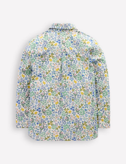 Cotton Shirt-Easter Chick Floral