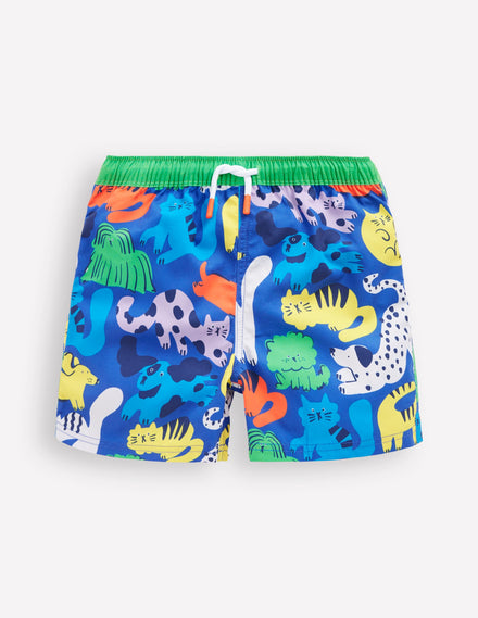 Swim Shorts-Rainbow Pets