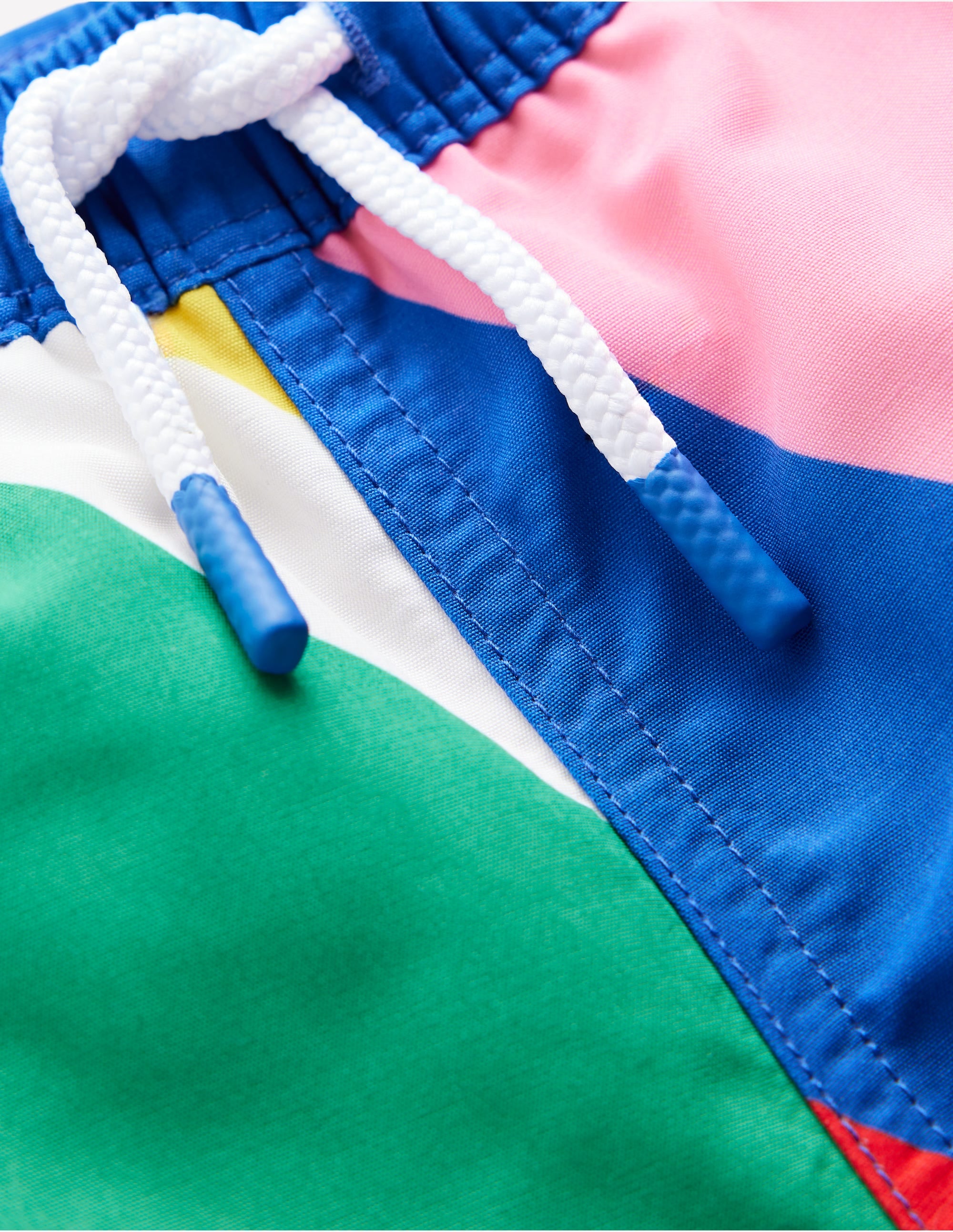 Swim Shorts-Multi Rainbow Swirl - Image 3