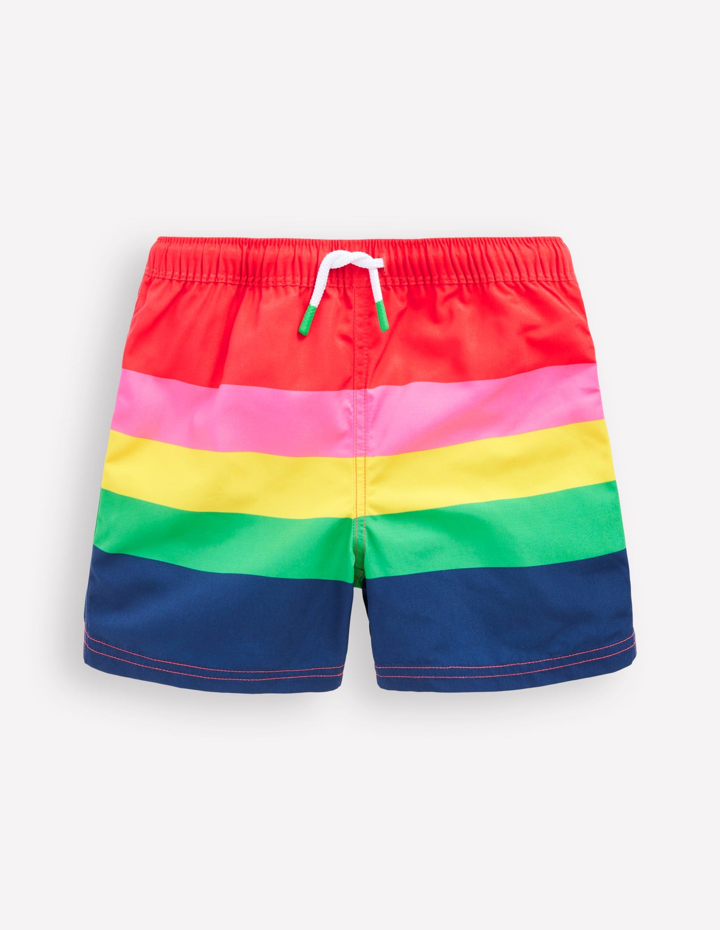 Swim Shorts-Red Multi Stripe