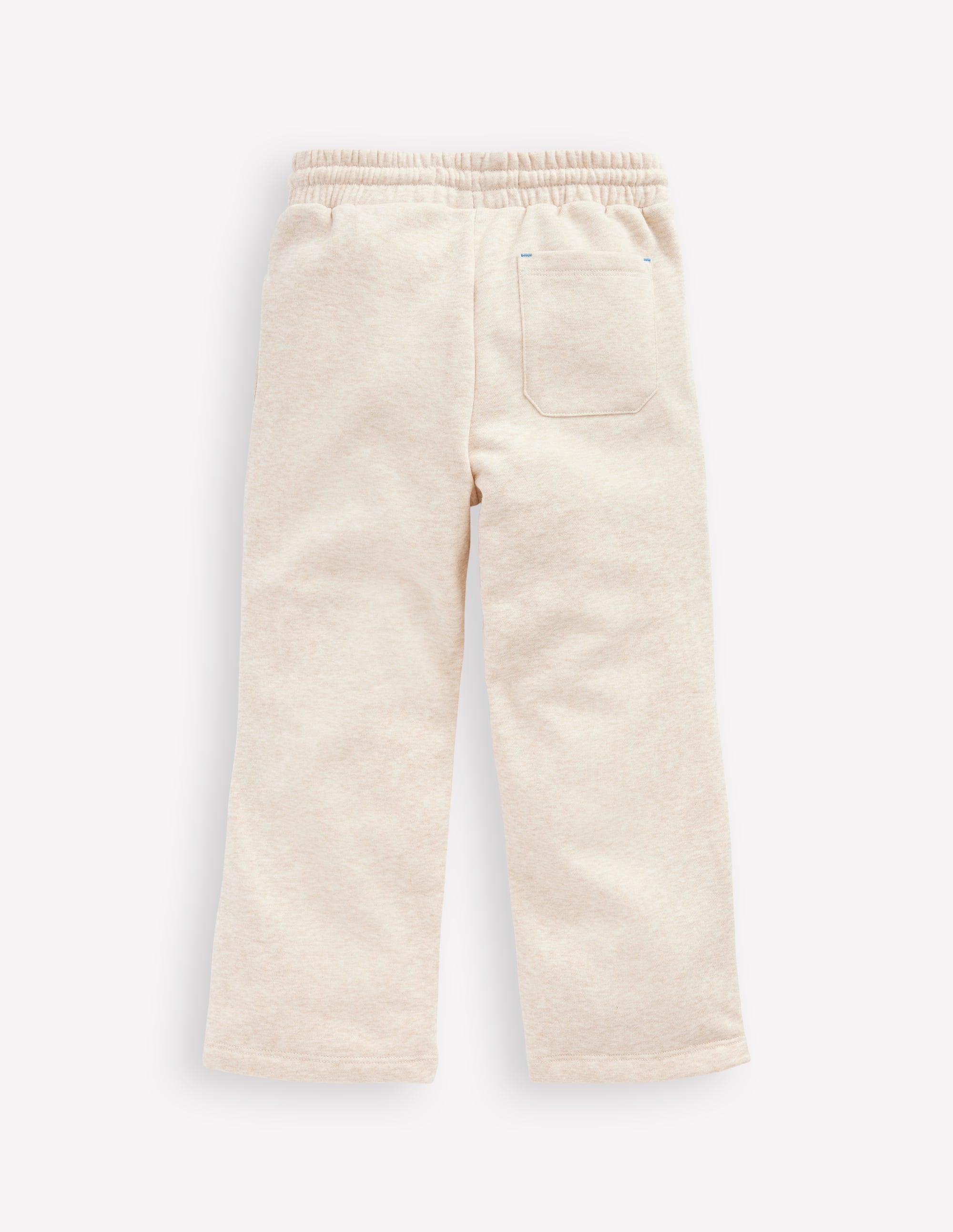 Wide Leg Applique Jogger-Oatmeal Marl Pets - Image 2