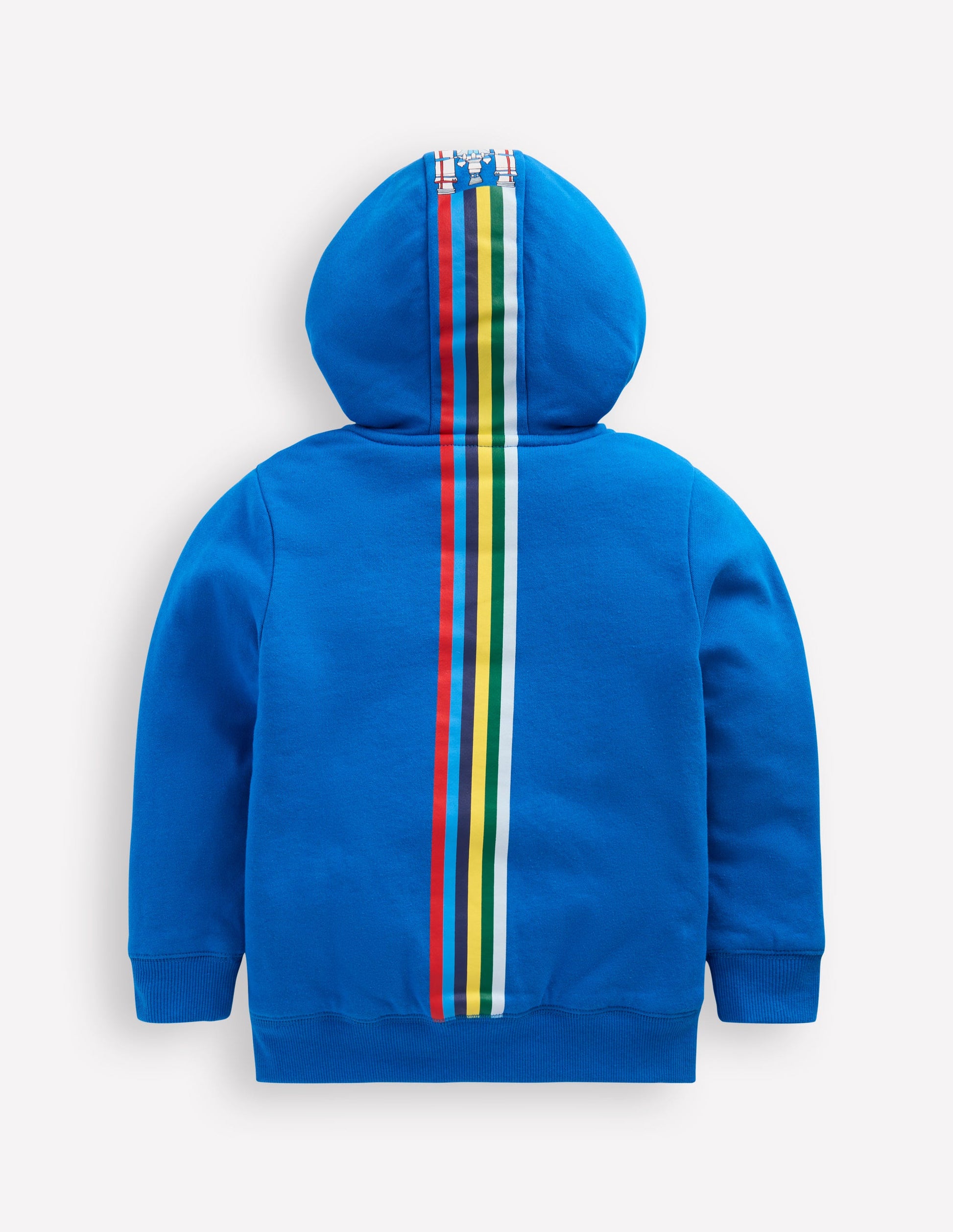 Shaggy-Lined Hoodie-Kingfisher Blue Rocket-2