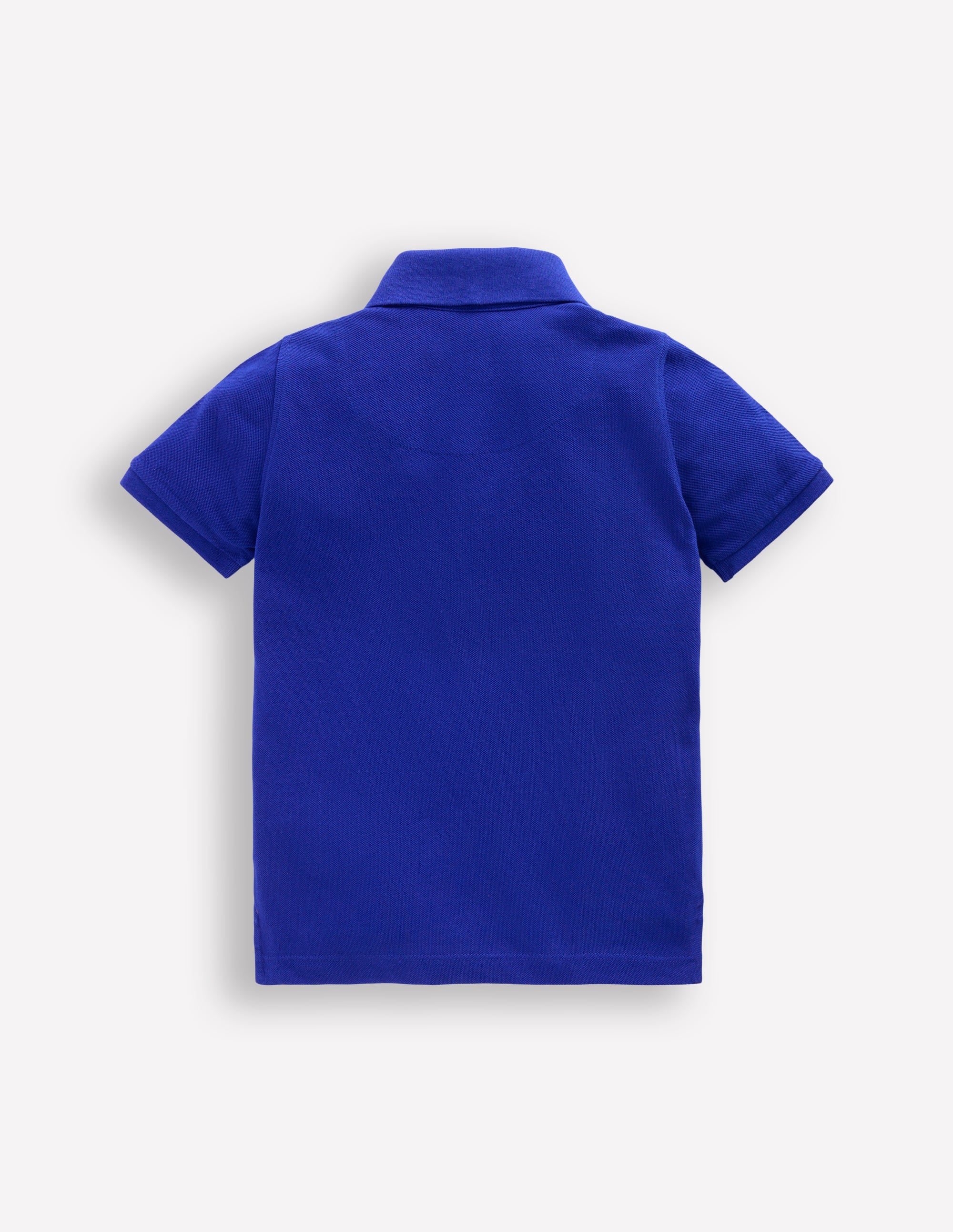 Piqué Polo Shirt-Bright Blue - Image 2