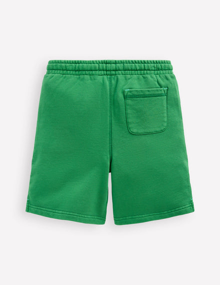 Garment Dye Shorts-Highland Green