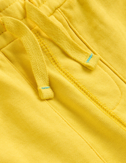 Garment Dye Shorts-Pineapple Yellow