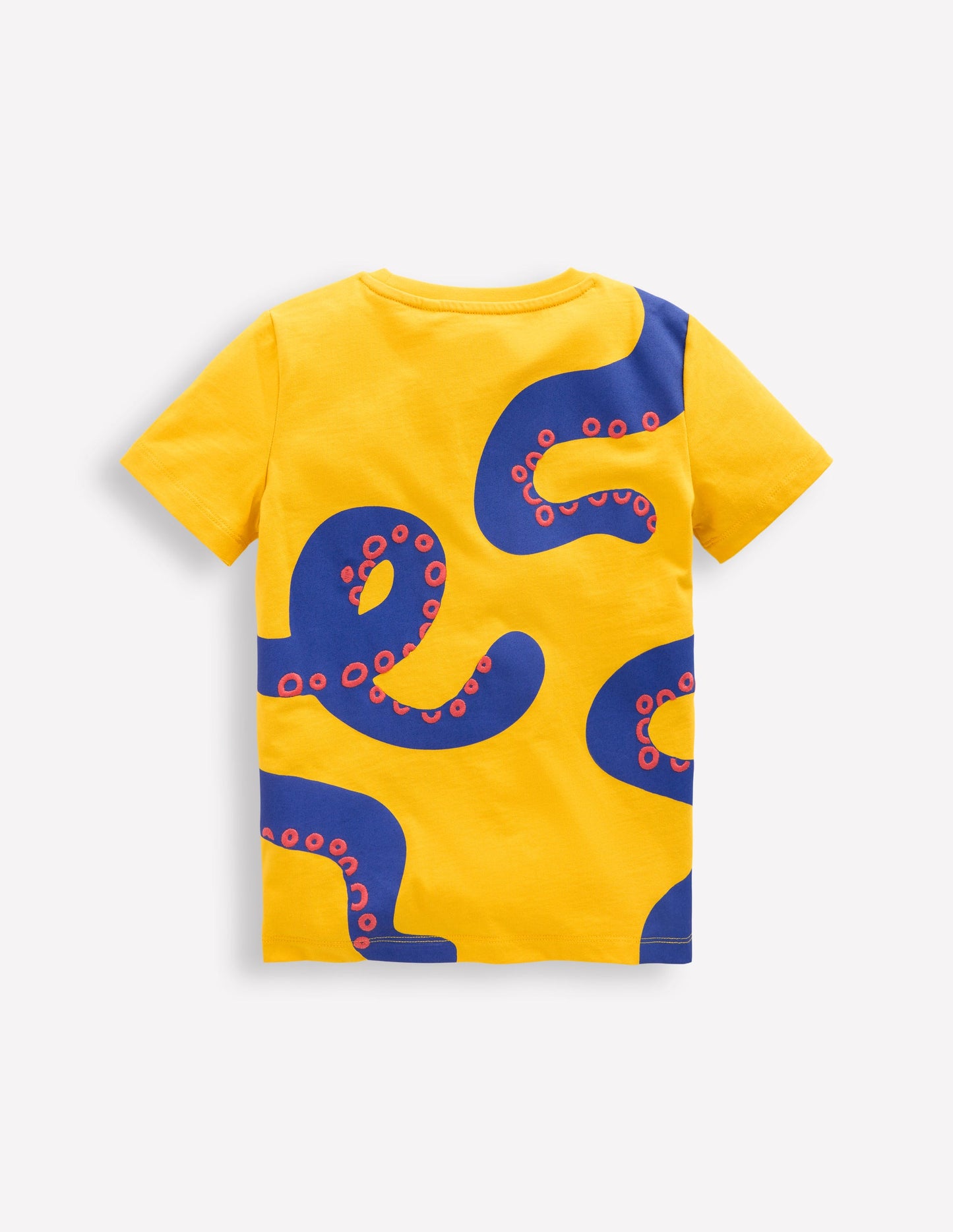 Novelty T-Shirt-Pineapple Yellow Octopus