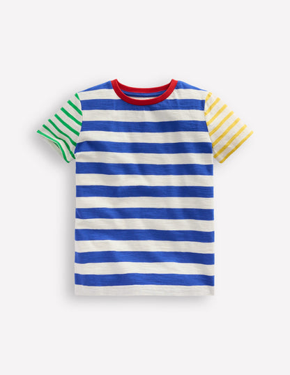 Everyday Short Sleeve T-Shirt-Hotchpotch Stripe