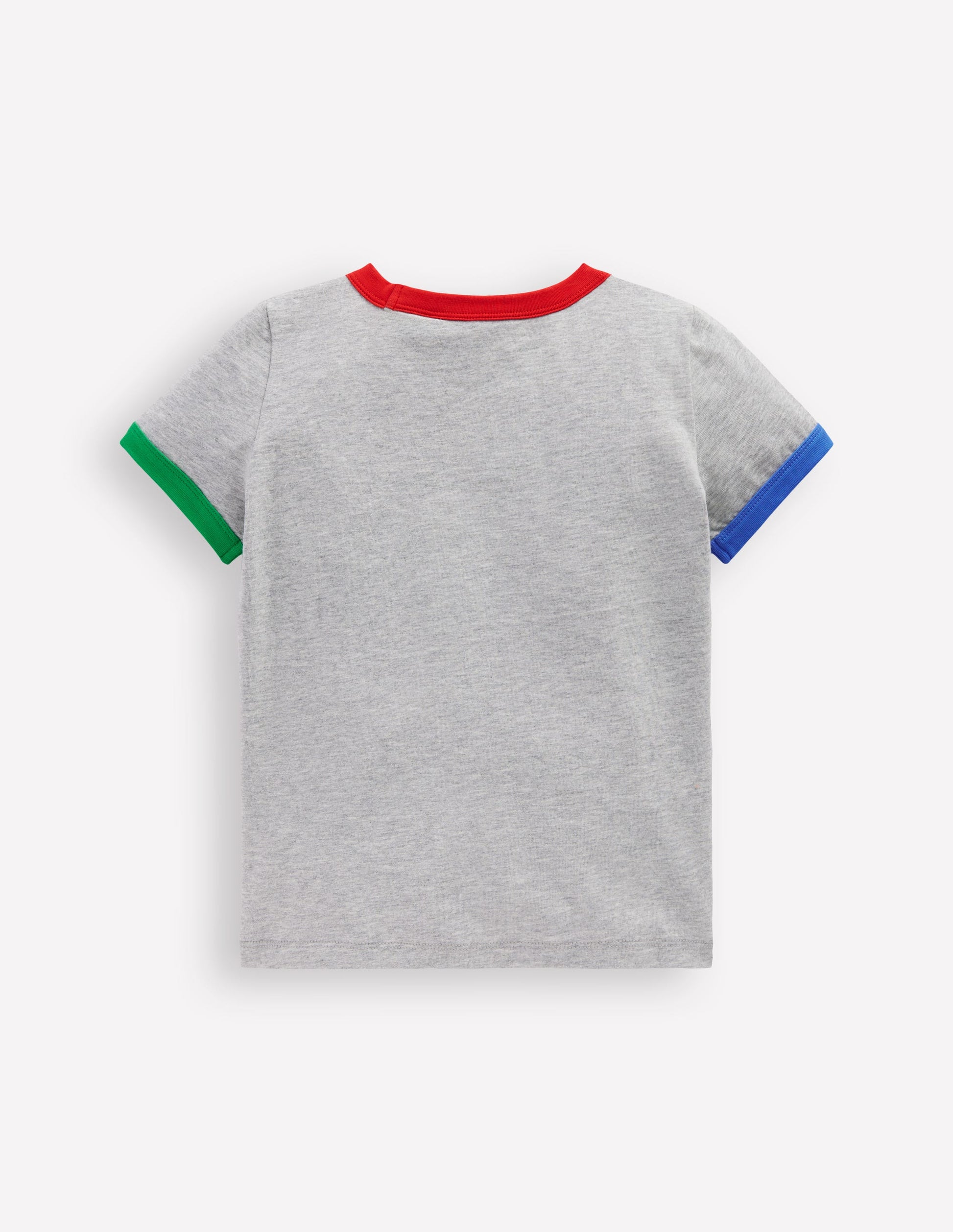 Ringer T-Shirt-Grey Marl-2
