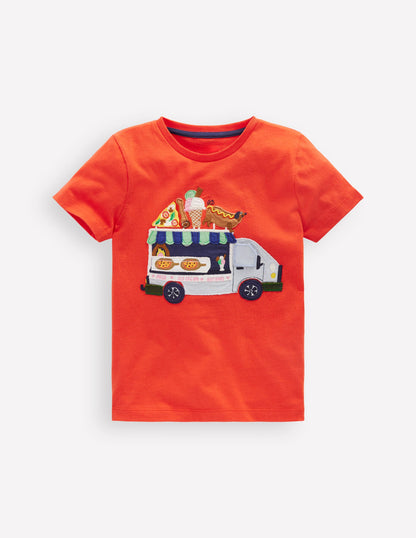 Lift-The-Flap T-shirt-Firecracker Red-2
