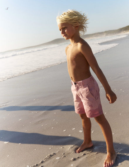 Classic Chino Shorts-Vintage Pink