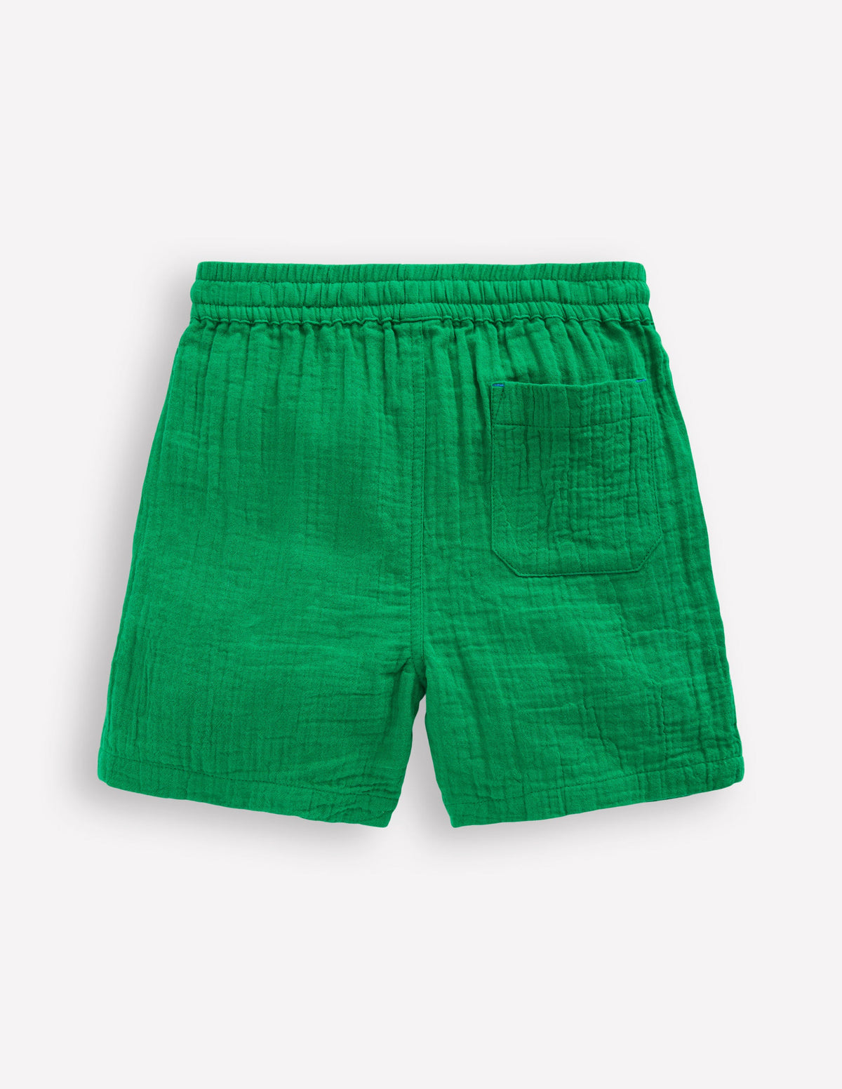 Double Cloth Shorts-Rich Emerald - Image 2