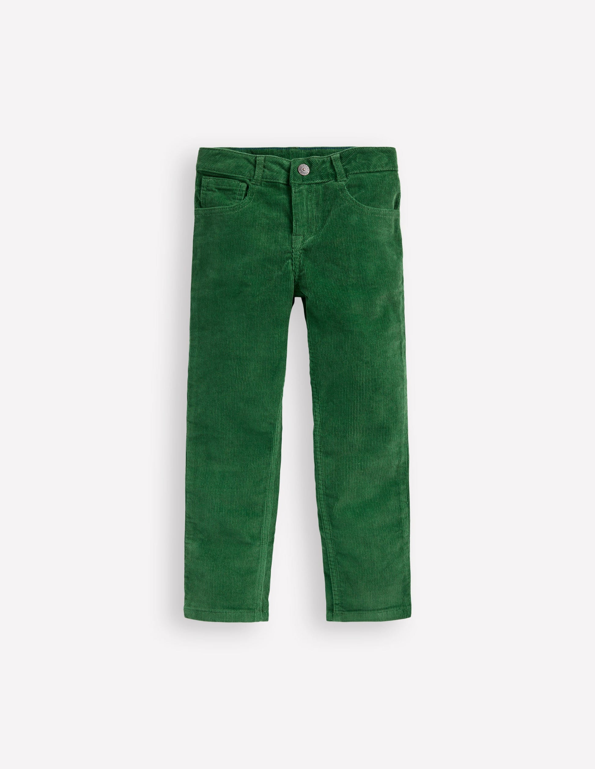 Classic Cord Trousers-Pine Green-1