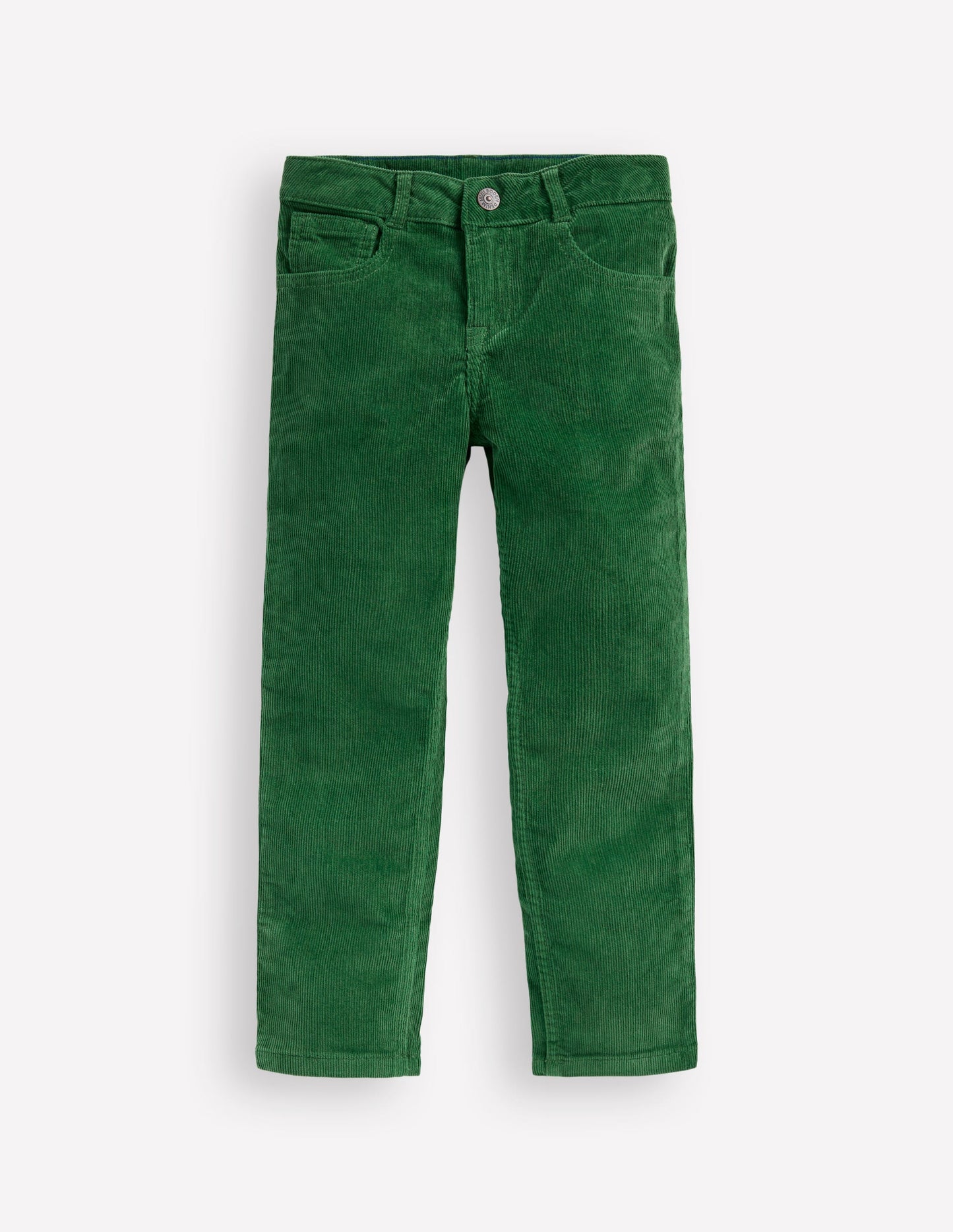 Classic Cord Trousers-Pine Green