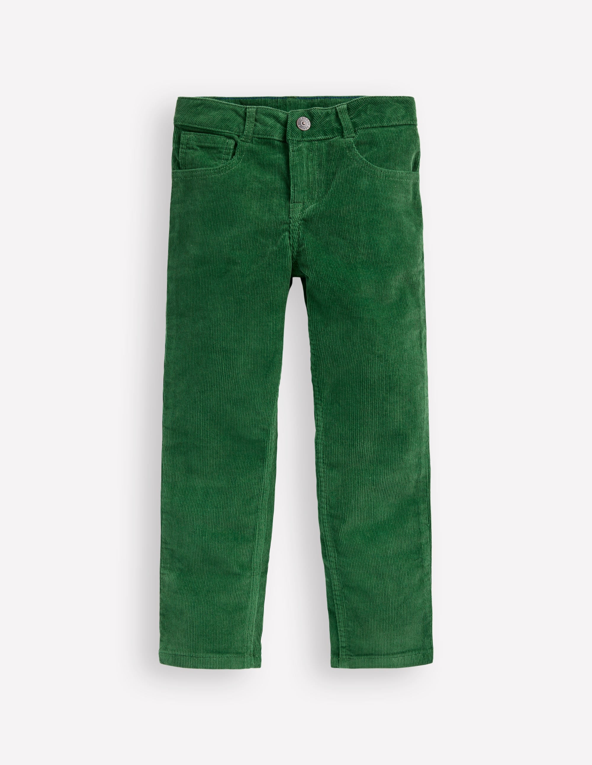Classic Cord Trousers-Pine Green - Image 1