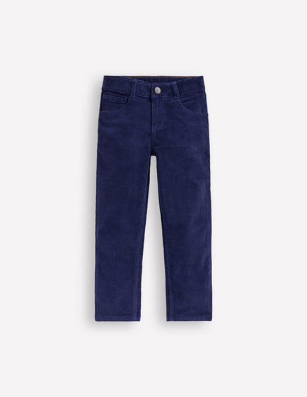 Classic Cord Trousers-Bright Blue