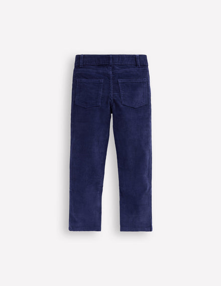 Classic Cord Trousers-Bright Blue