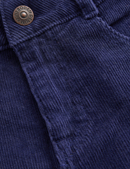 Classic Cord Trousers-Bright Blue-3