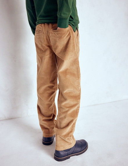 Classic Cord Trousers-Cappuccino