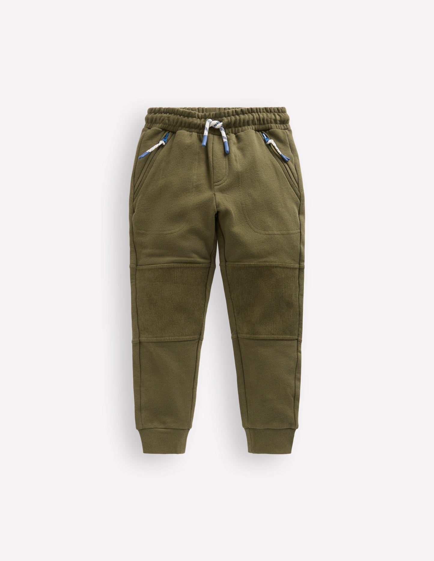 Warrior Knee Joggers-Woodland Green Cord