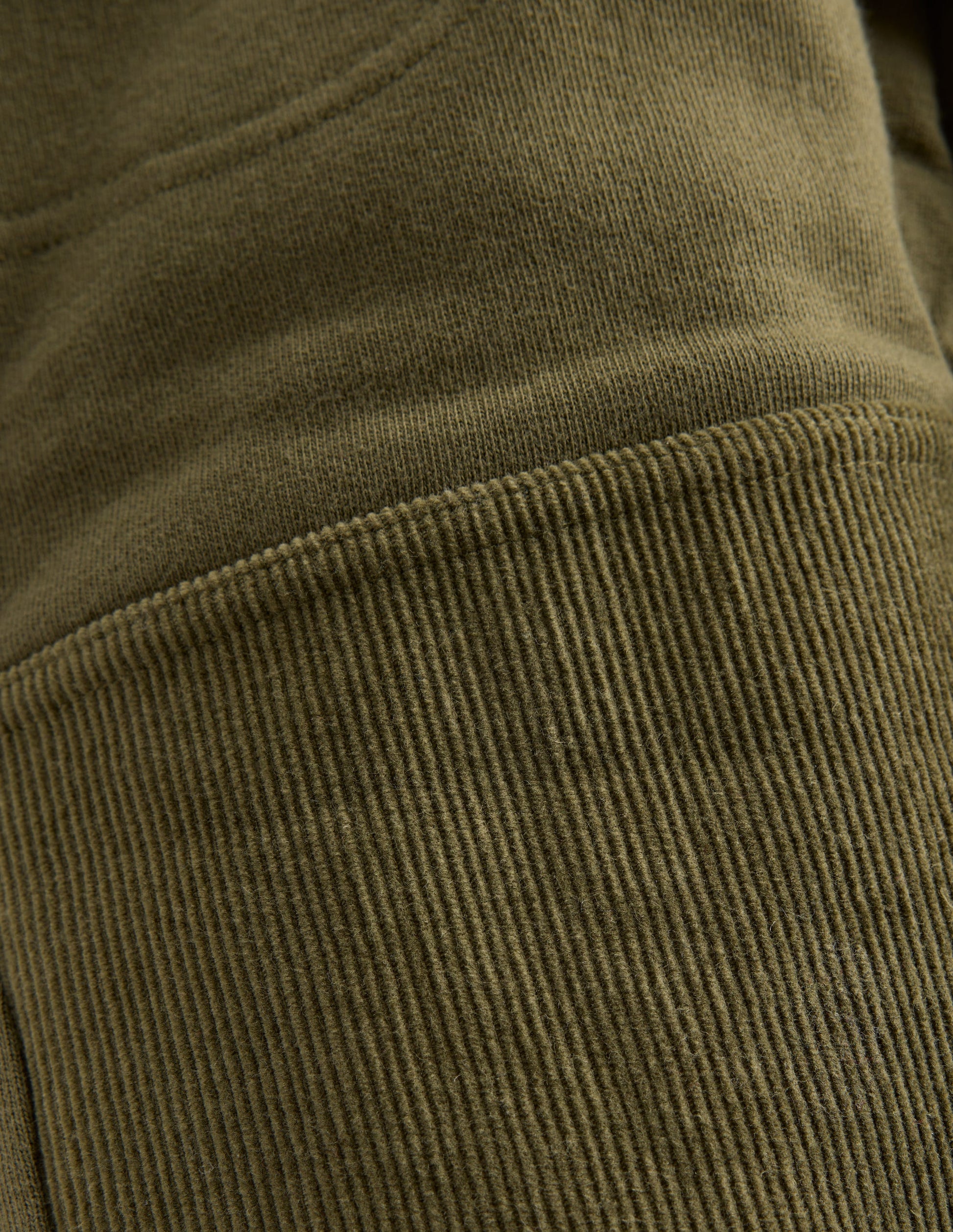Warrior Knee Joggers-Woodland Green Cord-3